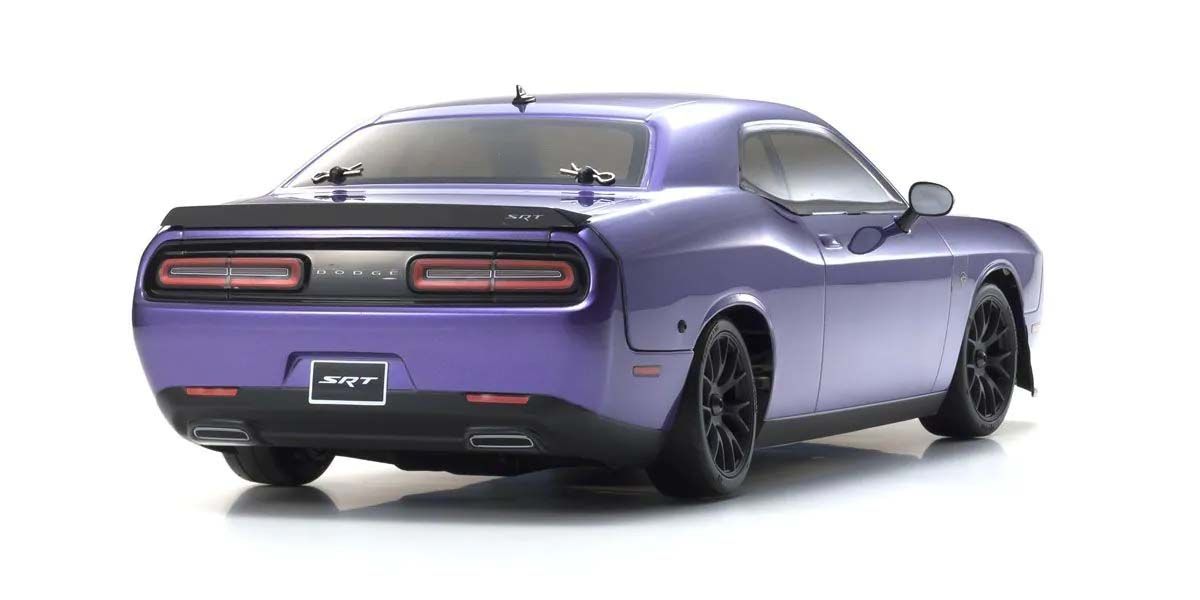 Kyosho FAZER MK2 (L) Dodge Challenger SRT 2015 Purple 1:10 Readyset KC34415T1B - Image 6