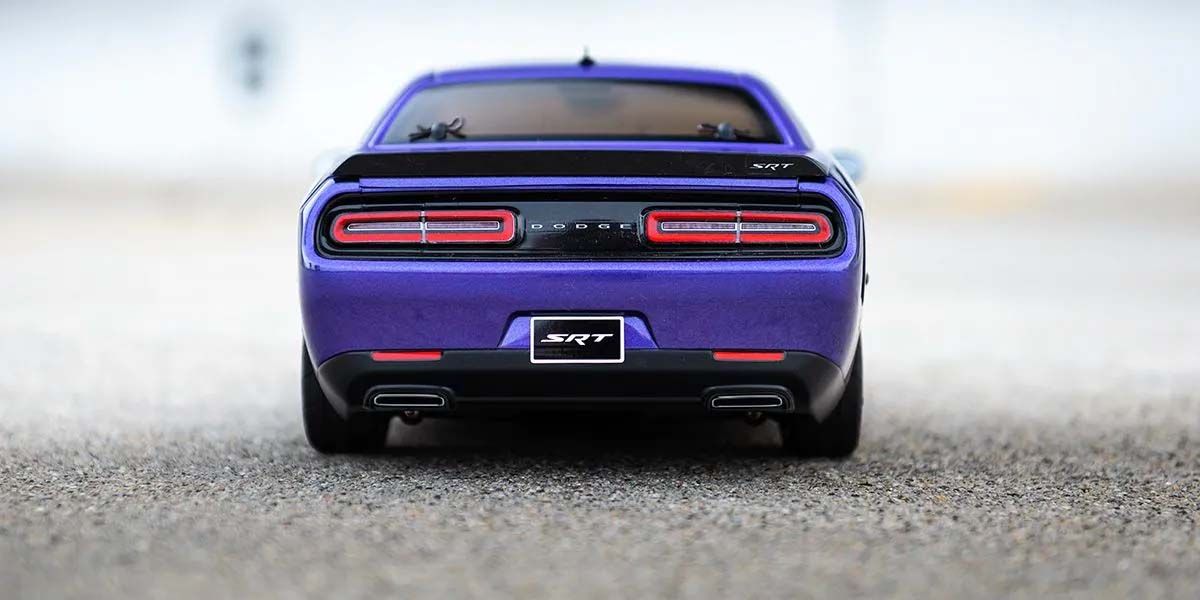 Kyosho FAZER MK2 (L) Dodge Challenger SRT 2015 Purple 1:10 Readyset KC34415T1B - Image 5