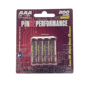 Batteries R3-AAA Ni-Mh 800Mah (4) UHO  PP2-800AAA-HV
