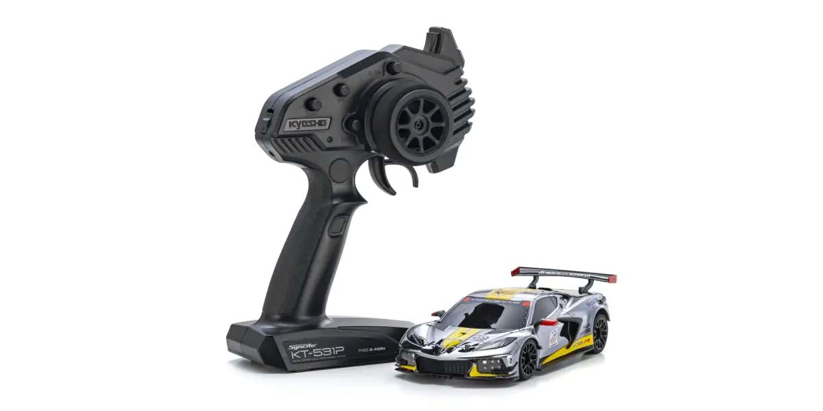Mini-Z MR04 RWD Corvette C8-R Chrome 20th Anni (W-MM/KT531P) 32356CRY