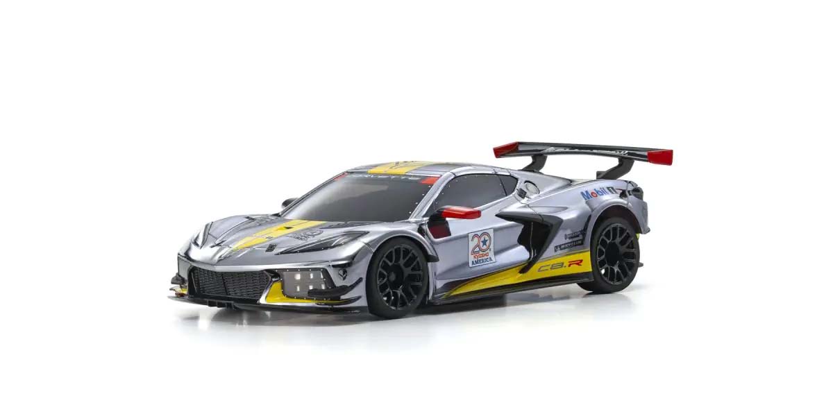Mini-Z MR04 RWD Corvette C8-R Chrome 20th Anni (W-MM/KT531P) 32356CRY - Image 3