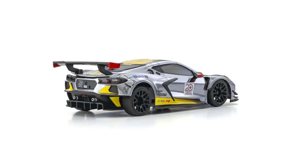 Mini-Z MR04 RWD Corvette C8-R Chrome 20th Anni (W-MM/KT531P) 32356CRY - Image 2