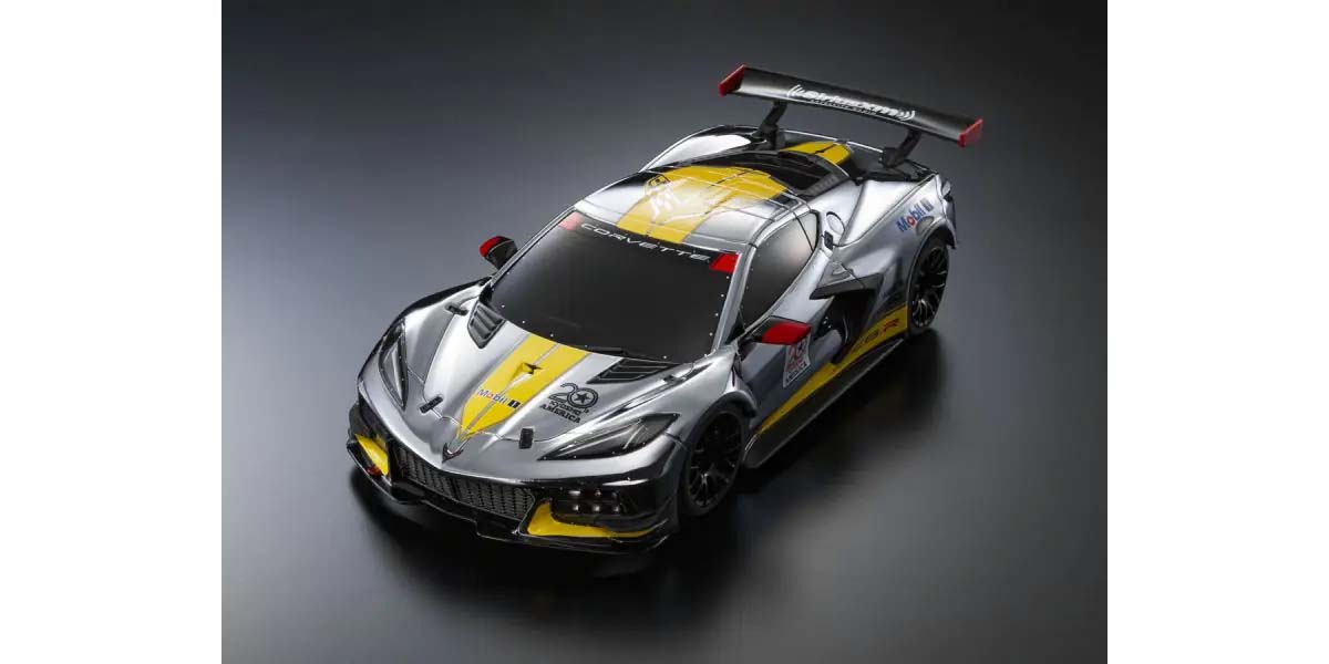 Mini-Z MR04 RWD Corvette C8-R Chrome 20th Anni (W-MM/KT531P) 32356CRY - Image 7