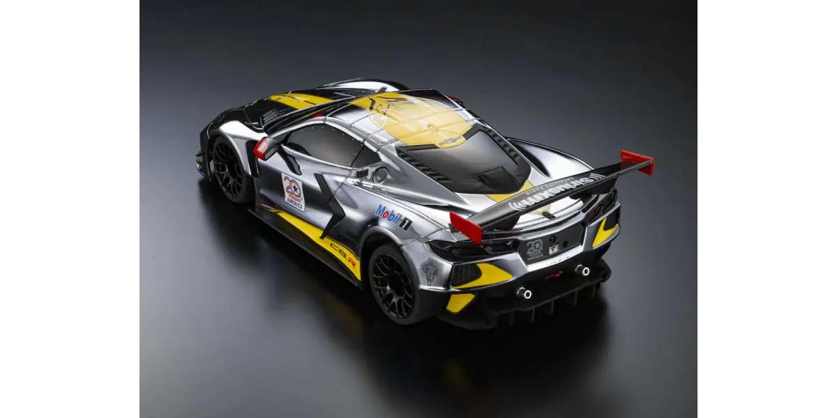 Mini-Z MR04 RWD Corvette C8-R Chrome 20th Anni (W-MM/KT531P) 32356CRY - Image 6