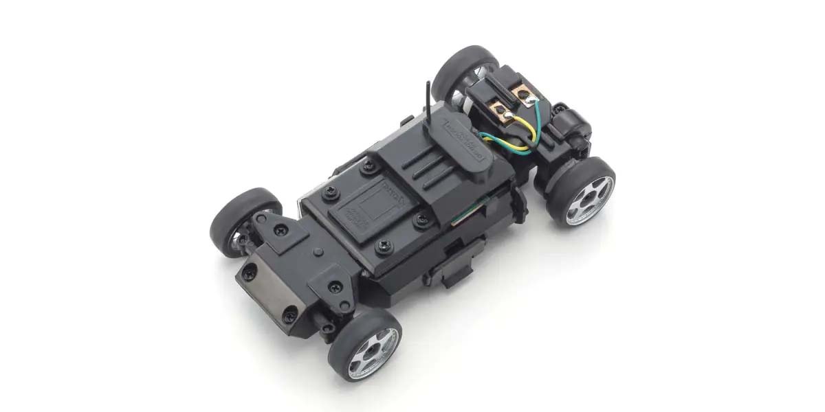 Kyosho First Mini-Z 1:28 Initial-D Toyota Sprinter Trueno AE86 WH/BK KZ66601A - Image 3
