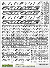 MAUGRAFIX PROLINE CLASSIC LOGO / WHITE  MGFX-PRL-001