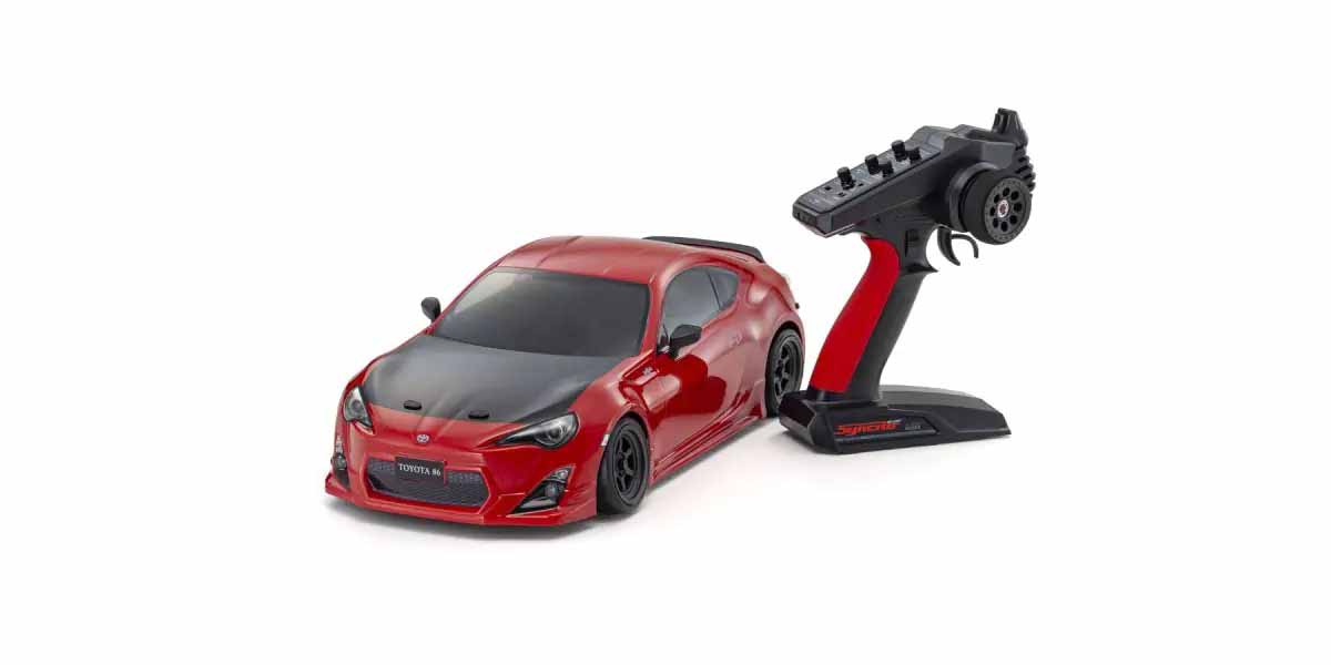 Kyosho Fazer D2 Toyota 86 GT Tuned Ver. Red 1:10 Drift Readyset KC34502T1B