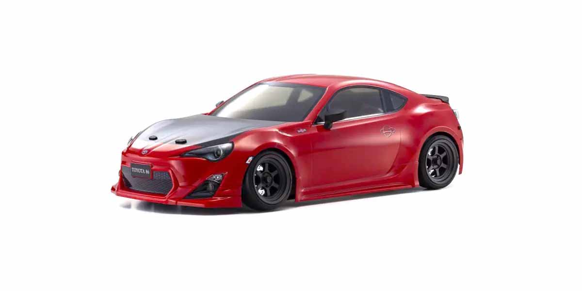 Kyosho Fazer D2 Toyota 86 GT Tuned Ver. Red 1:10 Drift Readyset KC34502T1B - Image 5