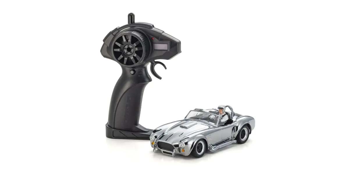 Kyosho First Mini-Z 1:28 Shelby Cobra 427 S/C Chrome KZ66610C