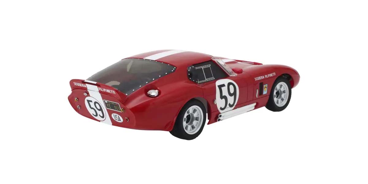 Kyosho First Mini-Z 1:28 Shelby Cobra Daytona No.59 Red KZ66611A - Image 3