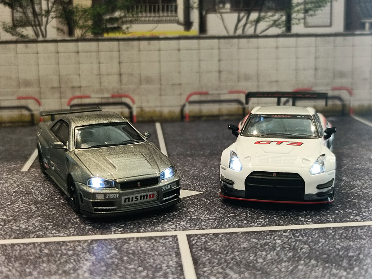 Kyosho MOTN Led System 1:64 Skyline GT-R Nismo GT-3 Presentation KS07131LW - Image 2