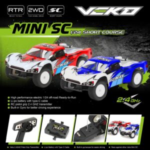 Veko Mini SC 1:24 Short Course RTR with Gyro VK0002