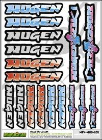 MAUGRAFIX MUGEN SEIKI GIRL 2 TONE COLOR STICKER  MGFX-MUG-005