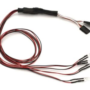 Kyosho LED Light Unit (Diam=5/L=400/Red/4 Bulbs)  97054-4R-C