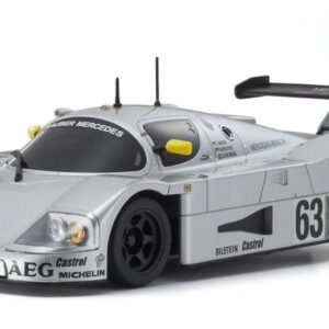 Kyosho Autoscale Mini-Z Sauber Mercedes No.63 Silver LM 1989 (W-LM) MZP345S