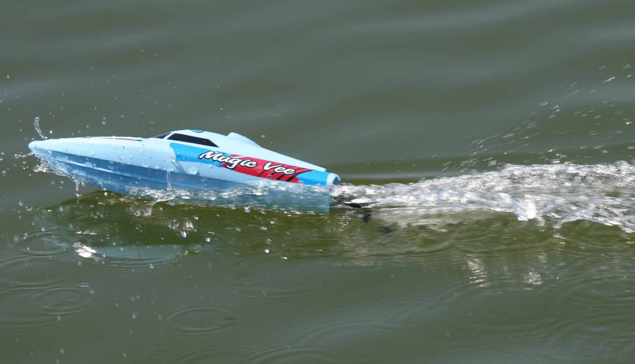 Joysway Magic Vee V6 Electric ABS 270mm Brushed 2.4G RTR Boat JW8106V6 - Image 2