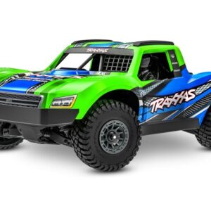 Traxxas MINI-Slash BL-2S 4x4 Green 1/16 Short Course RTR Brushless, HD parts, with 2S LiPo/Charger 108164-1-GRN