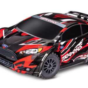 Traxxas Ford Fiesta ST 4x4 BL-2S red 1/10 Rally RTR BL-2S Brushless, HD parts, without battery/charger 74154-4RED