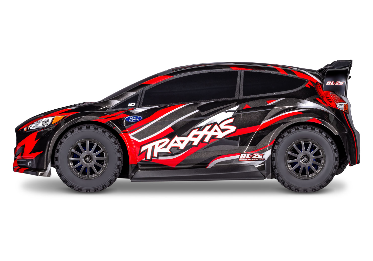 Traxxas Ford Fiesta ST 4x4 BL-2S red 1/10 Rally RTR BL-2S Brushless, HD parts, without battery/charger 74154-4RED - Image 5