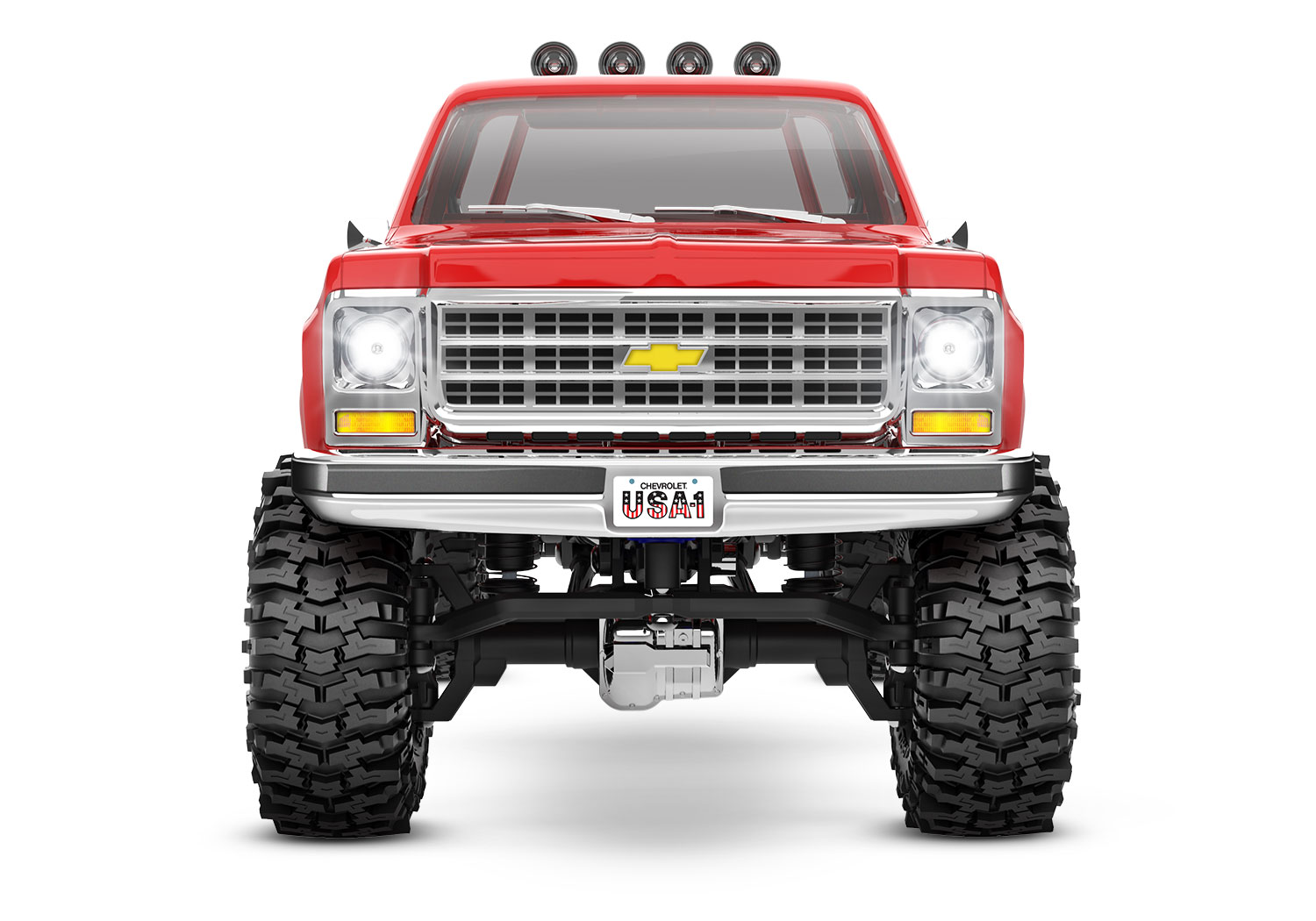Traxxas TRX-4M Chevy K10 4x4 lifted red 1/18 Crawler RTR Brushed, with battery and USB charger 97064-1RED - Image 5