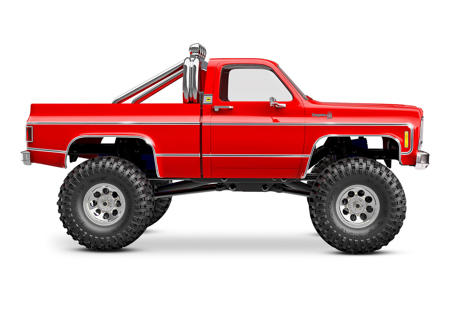 Traxxas TRX-4M Chevy K10 4x4 lifted red 1/18 Crawler RTR Brushed, with battery and USB charger 97064-1RED - Image 4