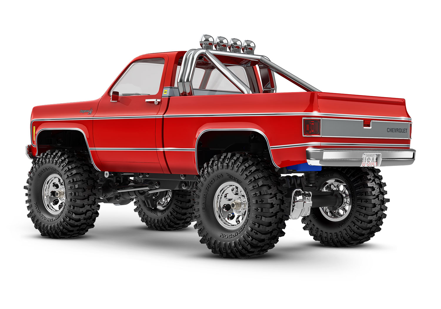 Traxxas TRX-4M Chevy K10 4x4 lifted red 1/18 Crawler RTR Brushed, with battery and USB charger 97064-1RED - Image 3