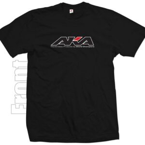 AKA SHORT SLEEVE BLACK T-SHIRT  AKA98101