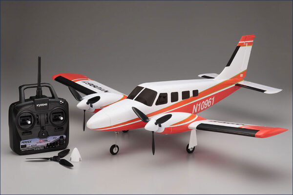 PIPER PA34 VE29 TWIN Readyset (Red) 10961RS-RB