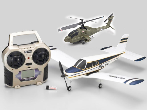 Minium Combo Offers, Cherokee KIT + Apache Helicopter RTF