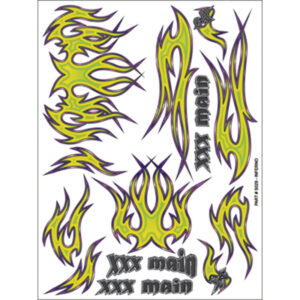 LRP XXX MAIN INFERNO STICKER SHEET #XS029