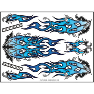 LRP XXX MAIN COLD CARBON FIRE STICKER #XS032