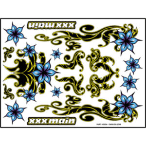 LRP XXX MAIN DARK BLOOM STICKER #XS034