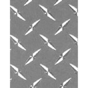 LRP XXX MAIN CHROME DIAMOND PLATE DECAL #XV019C