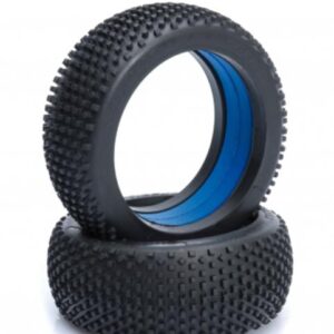 LRP 1/8 BUGGY TIRE /SOFT/ 2PCS w/INSERTS 132212