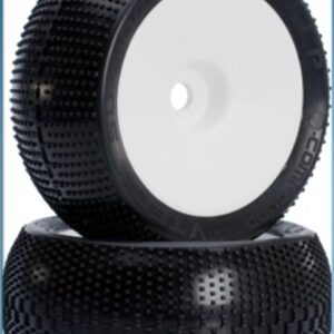 LRP Suicide Truggy Tires LP Med. Mounted 1/2 offset 65522M