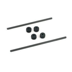 E-FLITE Body Mount Rod & Grommet Set: BCX/2/3  EFLH1226