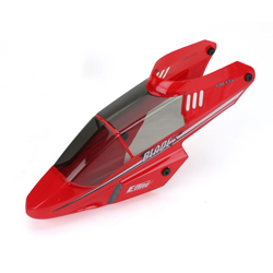 E-FLITE Front Body/Canopy, Red: BCX2/3 EFLH1255