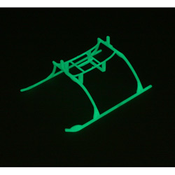 E-FLITE Landing Skid & Batt Mnt Set, Glow in the Dark:BMCX  EFLH2222GL