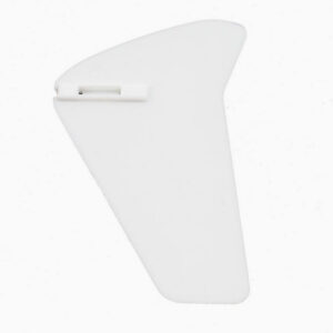 E-FLITE Vertical Fin, White without Decals: BMCX EFLH2228W