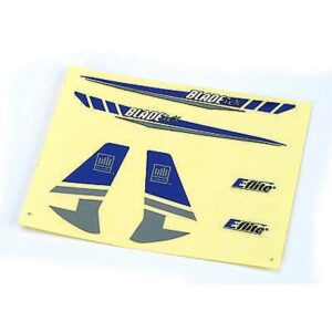 E-FLITE Decal Sheet, Blue/Silver Graphics: BMCX  EFLH2230