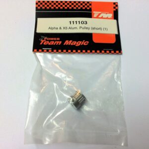 Team Magic ALPHA & X5 ALU.PULLEY SHORT(1) TM-111103