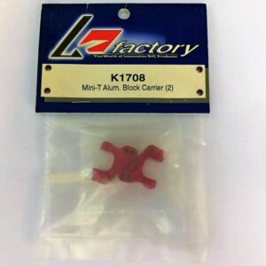 Team Magic  MINI-T ALUM.BLOCK CARRIER(2)  TM-K1708R