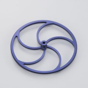 KYOSHO CALIBER ALUM.MAIN GEAR /CAL M24/BLUE CA1509