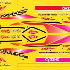 KYOSHO CALIBER DECAL /CAL400 CA2044