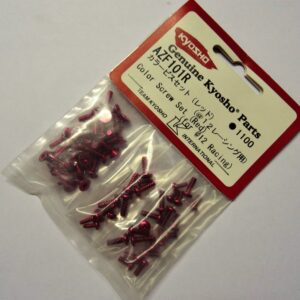 Kyosho @12 COLOR SCREW SET RED  AZF101R
