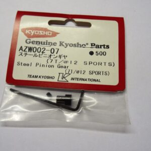 Kyosho @12 STEEL PINION GEAR (7T)   AZW002-07