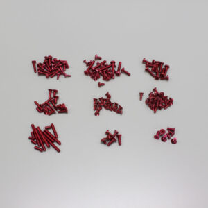COLOR SCREW SET/RED-M.INF. IHW08R