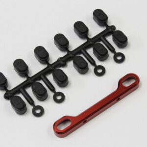 Aluminum Rear Sus. Holder (+7/TF7) TF266