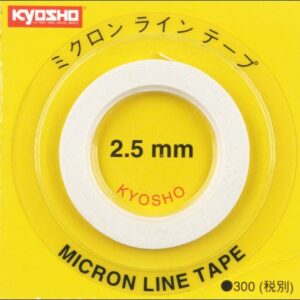 MICRON TAPE 2.5mm*5M WHITE 1843W