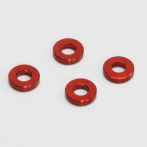Aluminum Color (3x6.5x1.5mm/Red/4pcs) 97042-15R